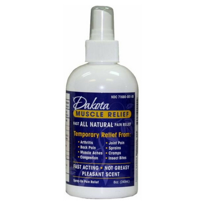 Dakota Muscle Relief 8oz. all natural pain relief